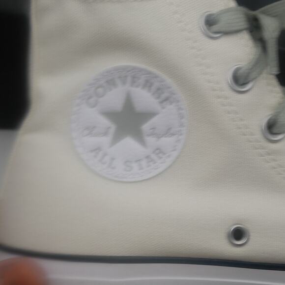 NEW Converse Chuck Taylor Women's 8 Lift Platform Ombre High Top Egret Cream - Picture 9 of 11